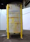 Used- Tank, Approximate 2,500 Gallon, 304 Stainless Steel, Vertical