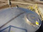 Used- Tank, Approximate 2,500 Gallon, 304 Stainless Steel, Vertical.