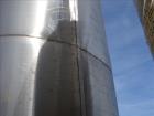 Used- Tank, Approximate 2,500 Gallon, 304 Stainless Steel, Vertical.