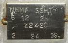 Used Tank, Approximate 2,500 Gallon, 304 Stainless Steel, Vertical.
