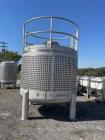 Custom Metal Craft Inc. 2,000 Gallon Stainless Steel Pressure and Agitated Tank