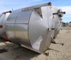 Used Tank, Approximate 2400 Gallon, Stainless Steel, Vertical