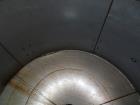 Used Tank, Approximate 2000 Gallon, Stainless Steel, Vertical. Approximate 96