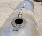 Used Tank, Approximate 2400 Gallon, Stainless Steel, Horizontal.