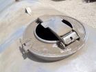 Used Tank, Approximate 2400 Gallon, Stainless Steel, Horizontal.