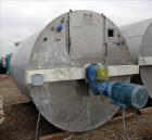 Used Bright Sheet Metal Tank, Approximately 3,000 Gallon, 304 Stainless Steel,