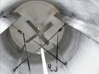 Used Bright Sheet Metal Tank, Approximately 3,000 Gallon, 304 Stainless Steel,