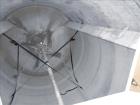 Used Bright Sheet Metal Tank, Approximately 4,000 Gallon, 304 Stainless Steel