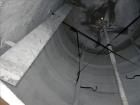 Used Bright Sheet Metal Tank, Approximately 4,000 Gallon, 304 Stainless Steel
