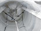 Used Bright Sheet Metal Tank, Approximately 4,000 Gallon, 304 Stainless Steel