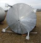 Used Bright Sheet Metal Tank, Approximately 1,000 Gallon, 304 Stainless Steel