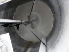 Used Bright Sheet Metal Tank, Approximately 1,000 Gallon, 304 Stainless Steel
