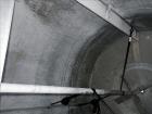 Used Bright Sheet Metal Tank, Approximately 1,000 Gallon, 304 Stainless Steel