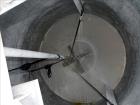 Used Bright Sheet Metal Tank, Approximately 1,000 Gallon, 304 Stainless Steel