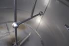 Used Tank, Approximate 2000 Gallon, Stainless Steel, Vertical.