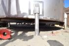 Used Tank, Approximate 3500 Gallon, Stainless Steel, Vertical. 
