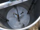 Used 2,500 Gallon 316 Stainless Steel Mix Tank