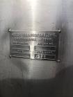 Used 2,500 Gallon 316 Stainless Steel Mix Tank