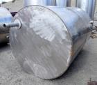 Used- San-I-Tanks Tank, Approximately 1,000 Gallon, Stainless Steel. 