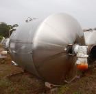 Used- Cherry Burrell Mix Tank, Approximately 1,700 Gallon, Stainless Steel. Approximate 84