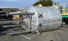 Used Andy J. Egan Jacketed Tank, Approximate 1500 Gallon