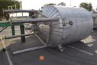 Used Andy J. Egan Jacketed Tank, Approximate 1500 Gallon
