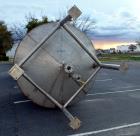 Used- Andy J. Egan Tank, Approximate 3000 Gallon