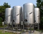 UNUSED- Criveller Ganimede Wine Fermentation Tank, 5.5 Ton Capacity, 1,200 Gallo