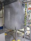 Used- 1200 Gallon Stainless Steel Tank, Vertical. Approximate 66