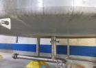 Used 1200 Gallon Stainless Steel Tank, Vertical. Approximate 66
