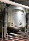 Used Falco Stainless Steel Equipment Jacketed Pressure Tank, Approximate 4000 Ga