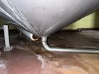 Used Falco Stainless Steel Equipment Jacketed Pressure Tank, Approximate 4000 Ga
