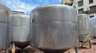 Used Falco Stainless Steel Equipment Jacketed Pressure Tank, Approximate 4000 Ga
