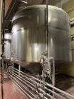 Used Falco Stainless Steel Equipment Jacketed Pressure Tank, Approximate 4000 Ga