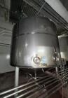 Used-Falco Stainless Steel Equipment Jacketed Pressure Tank, Approximate 4000 Ga