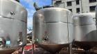 Used-Falco Stainless Steel Equipment Jacketed Pressure Tank, Approximate 4000 Ga