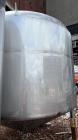 Used-Falco Stainless Steel Equipment Jacketed Pressure Tank, Approximate 4000 Ga