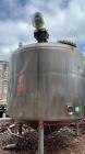 Used Falco Stainless Steel Equipment Jacketed Pressure Tank, Approximate 4000 Ga