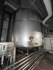 Used Falco Stainless Steel Equipment Jacketed Pressure Tank, Approximate 4000 Ga
