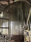 Used-Falco Stainless Steel Equipment Jacketed Pressure Tank, Approximate 4000 Ga