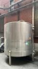 Used Falco Tank, Approximate 2500 Gallon, 304 Stainless Steel, Vertical. Approximate 96