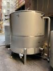 Used Falco Tank, Approximate 2500 Gallon, 304 Stainless Steel, Vertical. Approximate 96