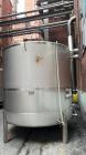 Used Falco Tank, Approximate 2500 Gallon, 304 Stainless Steel, Vertical. Approximate 96