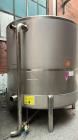 Used- Falco Tank, Approximate 2500 Gallon, 304 Stainless Steel, Vertical. Approximate 96