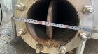 Used Tank, Approximate 1800 Gallon, Stainless Steel, Vertical. Approximate 84