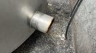 Used Tank, Approximate 1800 Gallon, Stainless Steel, Vertical. Approximate 84
