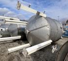 Used- International Production Specialists Jacketed Tank, 2040 Gallons, T-304L Stainless, Vertical. Approximate 84