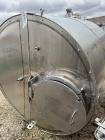 Used Bekadex-Spomasz 1,500-Gallon Stainless Steel Tank – Dimple Jacket, Vertical
