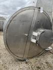 Used Bekadex-Spomasz 1,500-Gallon Stainless Steel Tank – Dimple Jacket, Vertical