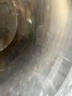 Used Bekadex-Spomasz 1,500-Gallon Stainless Steel Tank – Dimple Jacket, Vertical